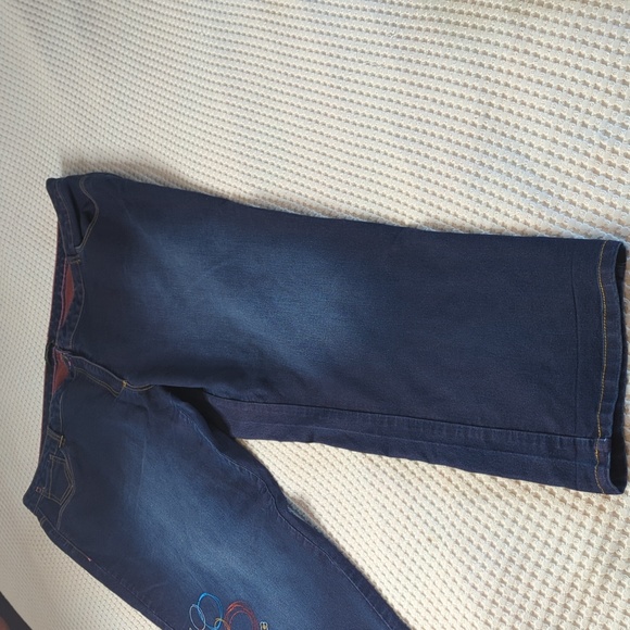 Tallissime jeans embroidered size 24W - Picture 3 of 11